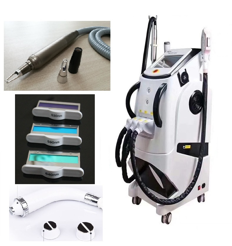 Аппарат для Элос эпиляции, удаление тату, пикосекундный лазер, RF - лифтинг.