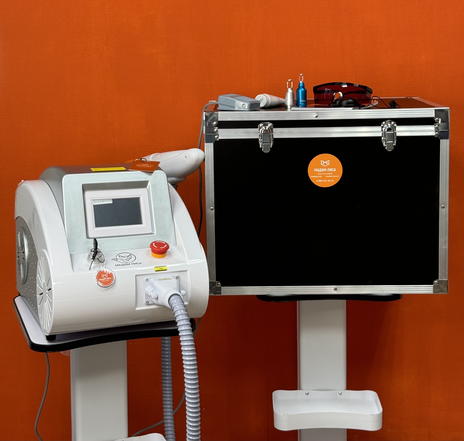 Аппарат ML-06 Q-Switch Nd:YAG удаления тату, карбоновый пилинг, Yag-лазер Аппарат ML-06 Q-Switch Nd:YAG удаления тату, карбоновый пилинг, Yag-лазер